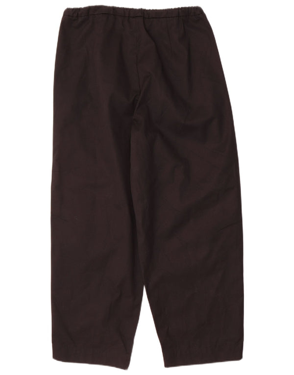Massimo Dutti Женские укороченные брюки свободного кроя EU 38 Small W28 L26 Черные