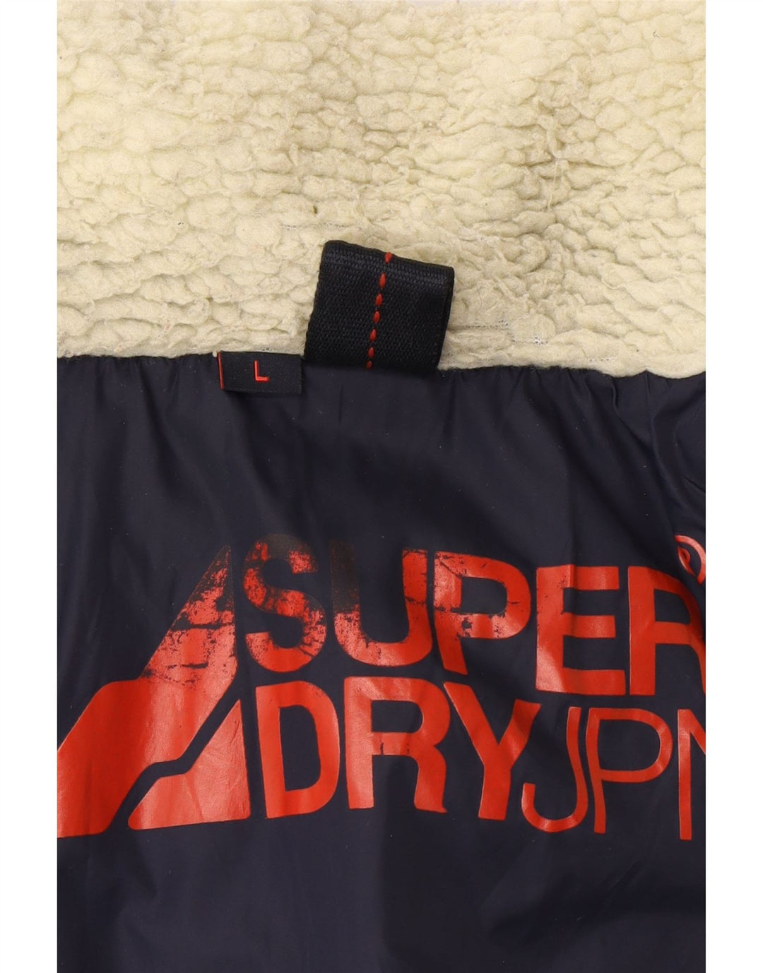 Мужская стеганая куртка Superdry UK 40, темно-синяя, нейлоновая, большая