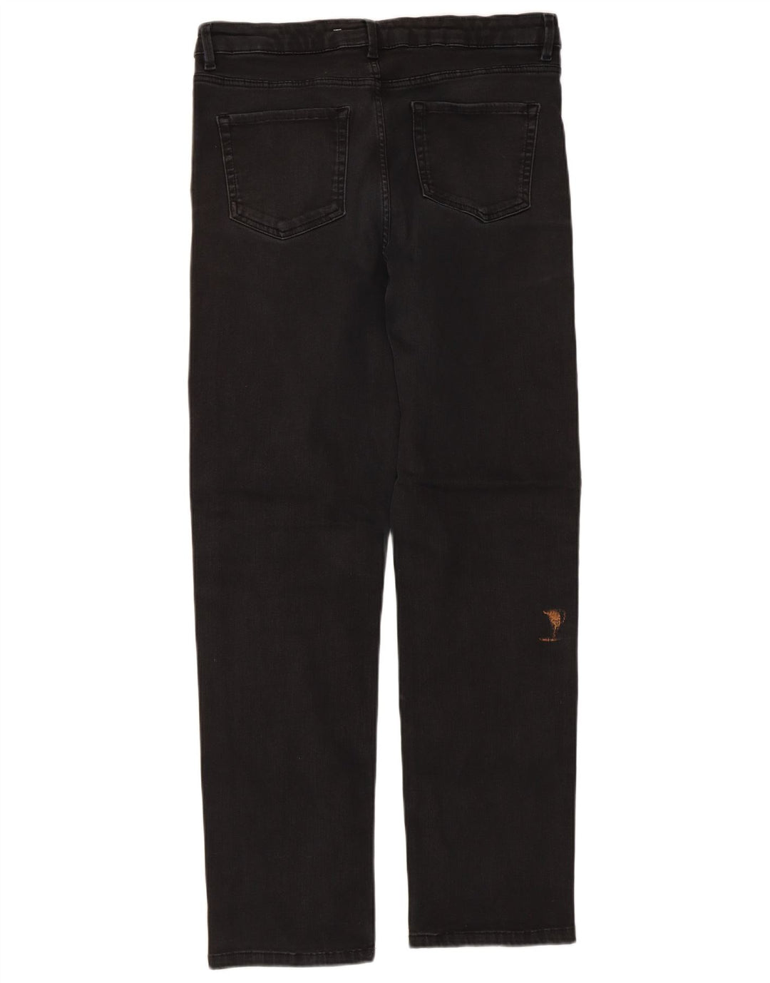 Женские прямые джинсы Marks & Spencer, Великобритания 16, большие W32 L30, черные