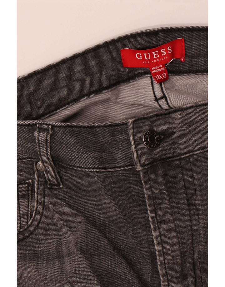 Женские джинсы скинни Guess W33 L32 серые