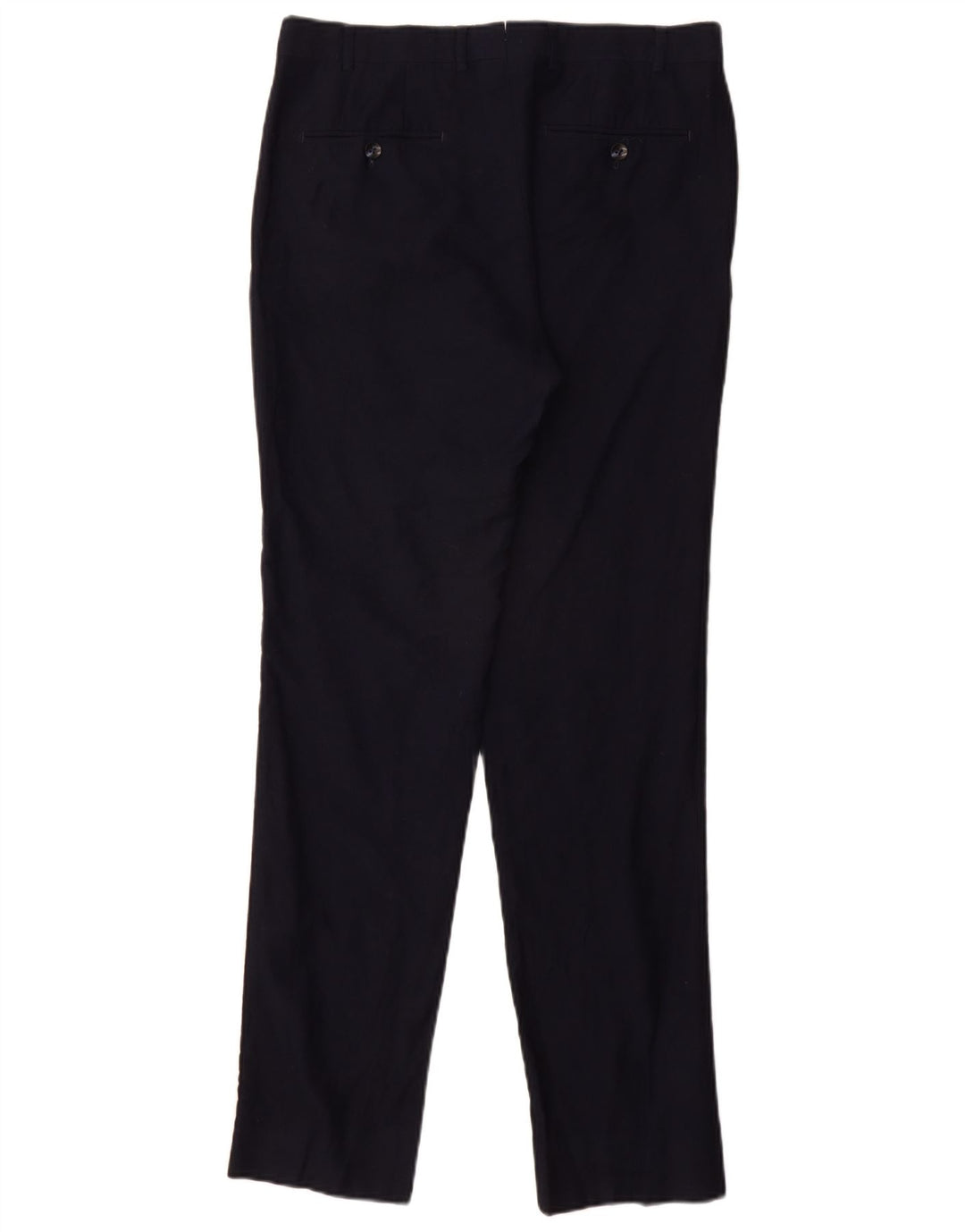 Мужские прямые костюмные брюки MASSIMO DUTTI EU 40 Medium W31 L32 Темно-синие