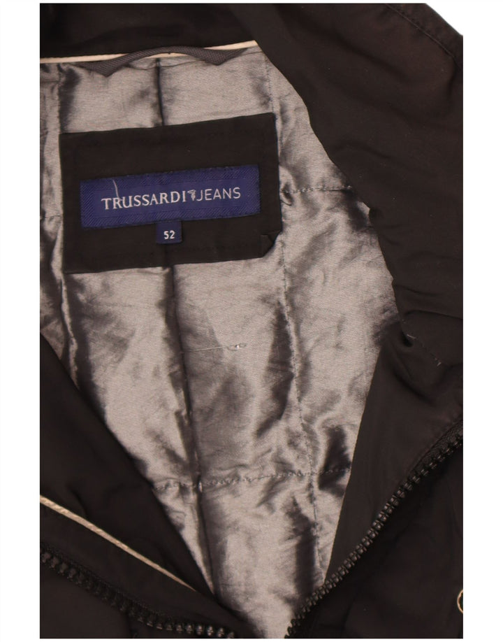 Мужская ветровка Trussardi Jeans IT 52 XL Черный