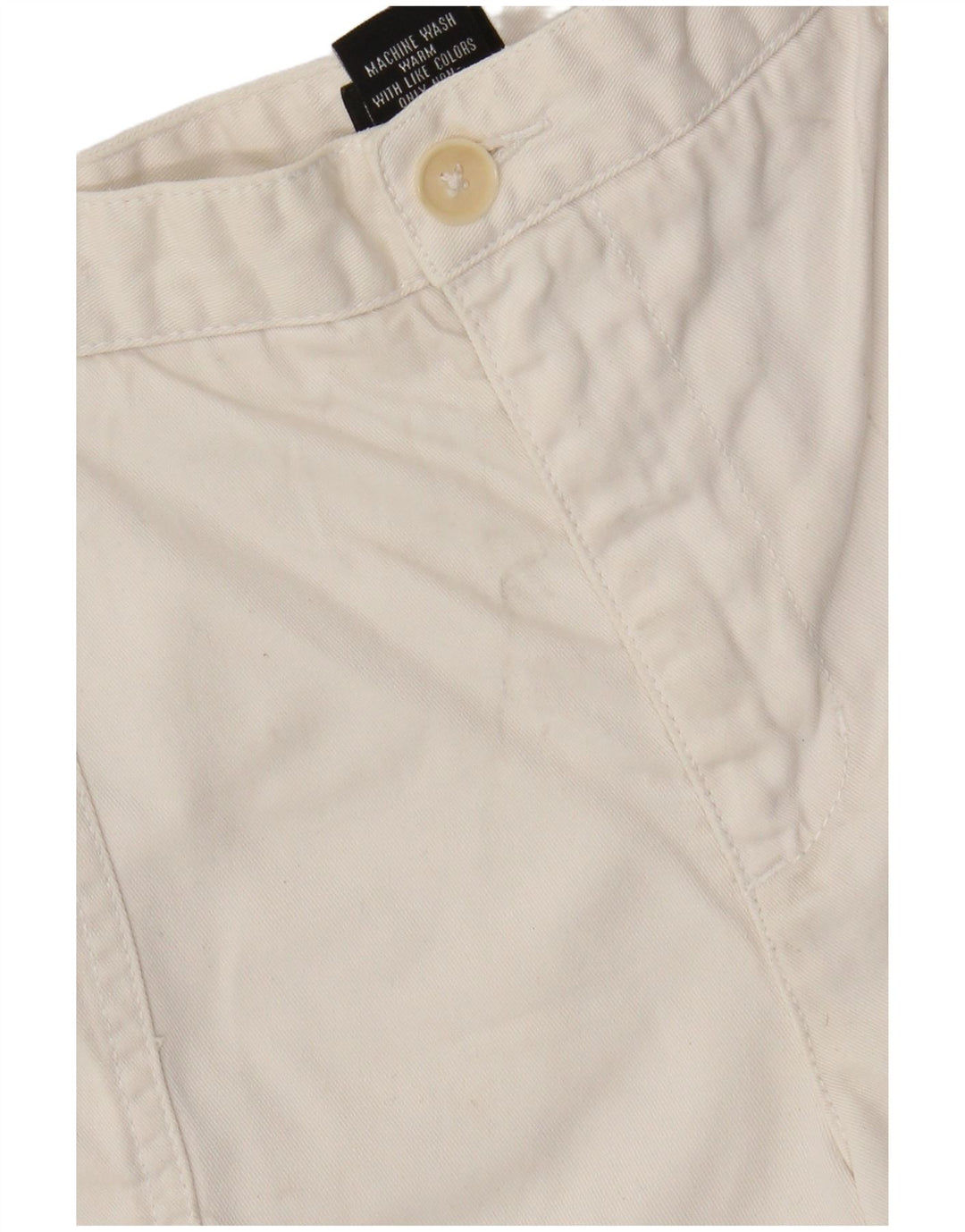 Женские шорты чинос Calvin Klein US 6 Medium W28 Off White Cotton