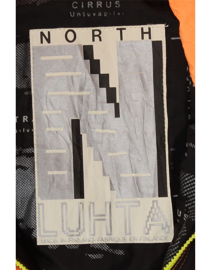 Женская лыжная куртка Luhta UK 18 XL с цветными блоками желтого цвета