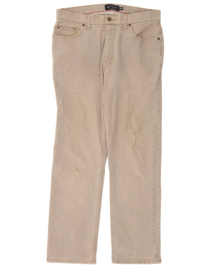 Мужские прямые джинсы Marks & Spencer Blue Harbour W34 L29, серый хлопок
