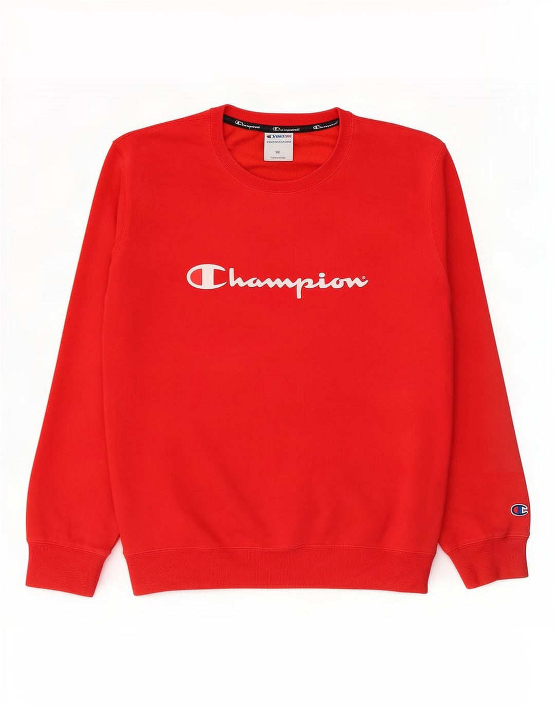 Мужской свитшот Champion с рисунком, 2XL, красный хлопок