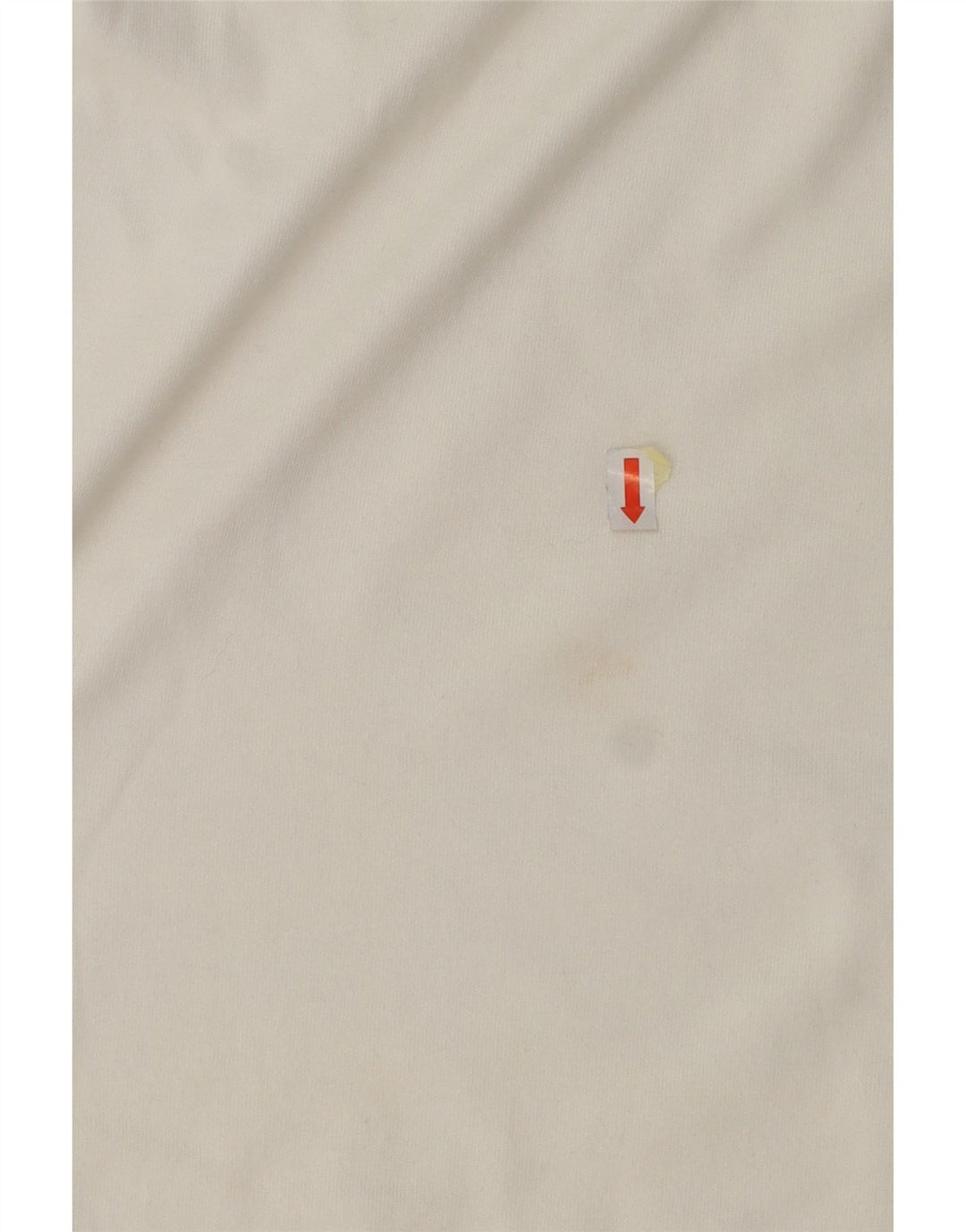 ADIDAS Мужская футболка из хлопка среднего размера белого цвета