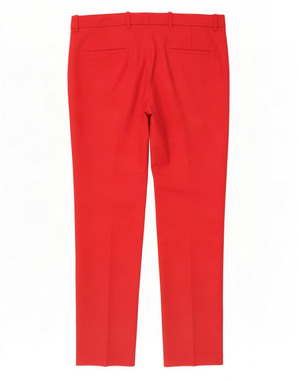 Женские узкие брюки-чиносы Zara EU 42, большие W32 L28, красный хлопок