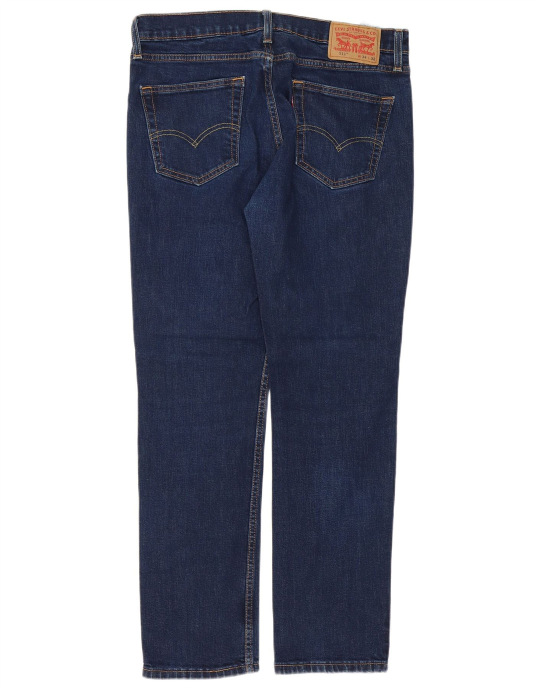 Мужские джинсы LEVI'S 511 Slim W34 L30 Синие, хлопок