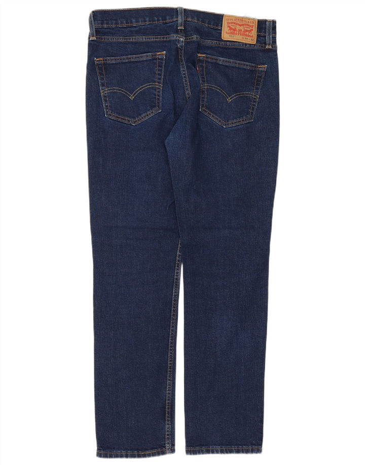 Мужские джинсы LEVI'S 511 Slim W34 L30 Синие, хлопок