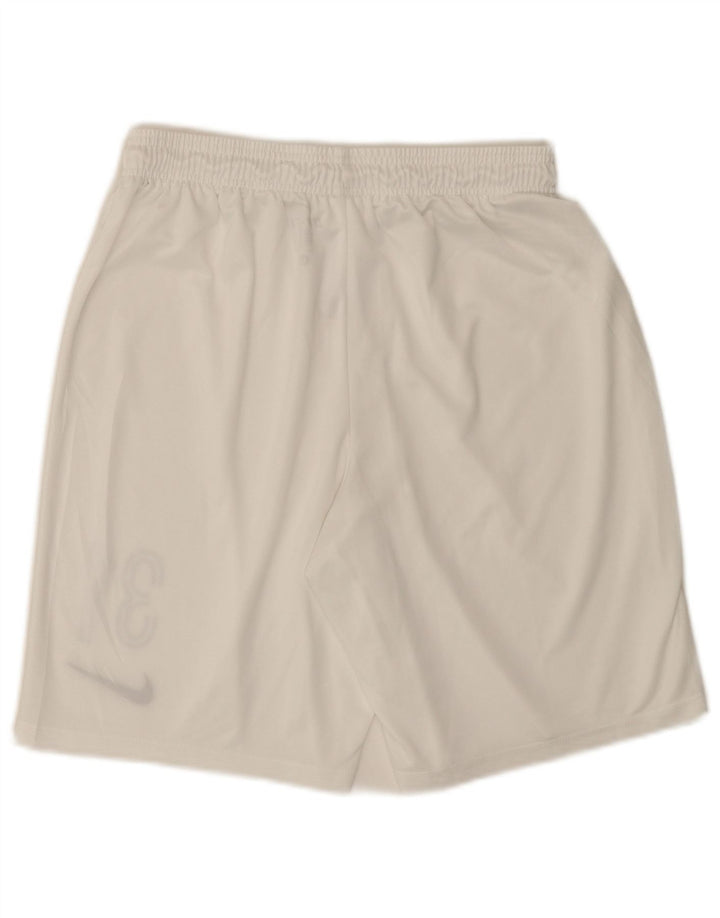 Мужские спортивные шорты Nike Dri Fit с графическим рисунком, большой размер, белый полиэстер