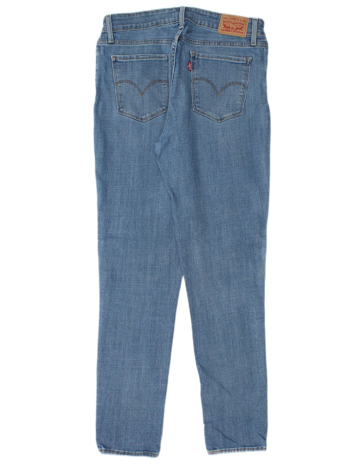 Женские джинсы скинни Levi's 711 W29 L30 синие, хлопок