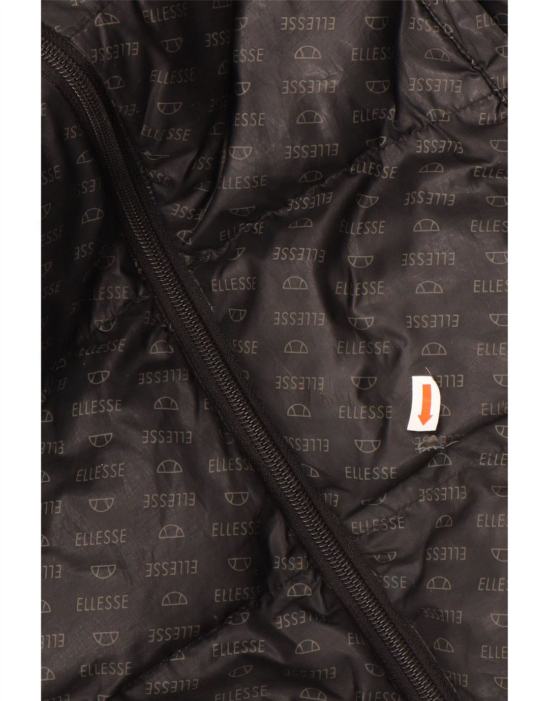ELLESSE Утепленная куртка с капюшоном и графическим рисунком для мальчиков 12–13 лет, черный полиэстер