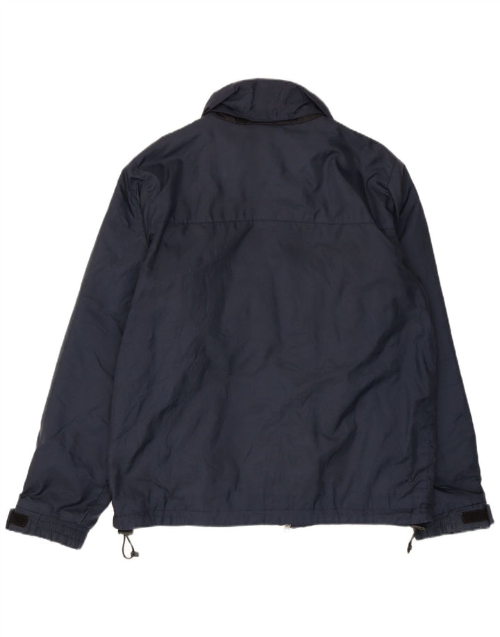 Мужская ветровка Invicta с капюшоном UK 38 Medium Navy Blue Полиамид