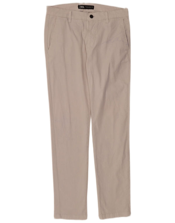 Мужские брюки-чиносы Zara EU 40 Medium W31 L30 Off White
