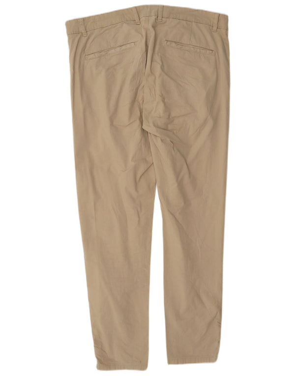 Мужские узкие брюки-чиносы Zara EU 48 XL W38 L30 Бежевые