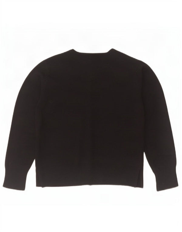 Свитер-кардиган Zara для девочек 9-10 лет, черный