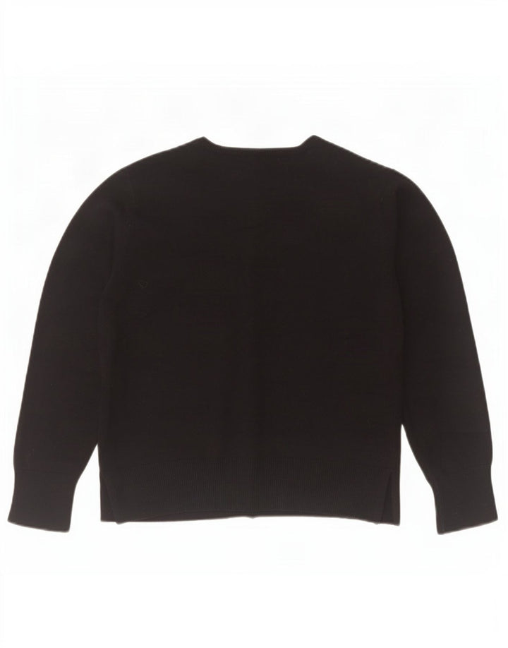 Свитер-кардиган Zara для девочек 9-10 лет, черный