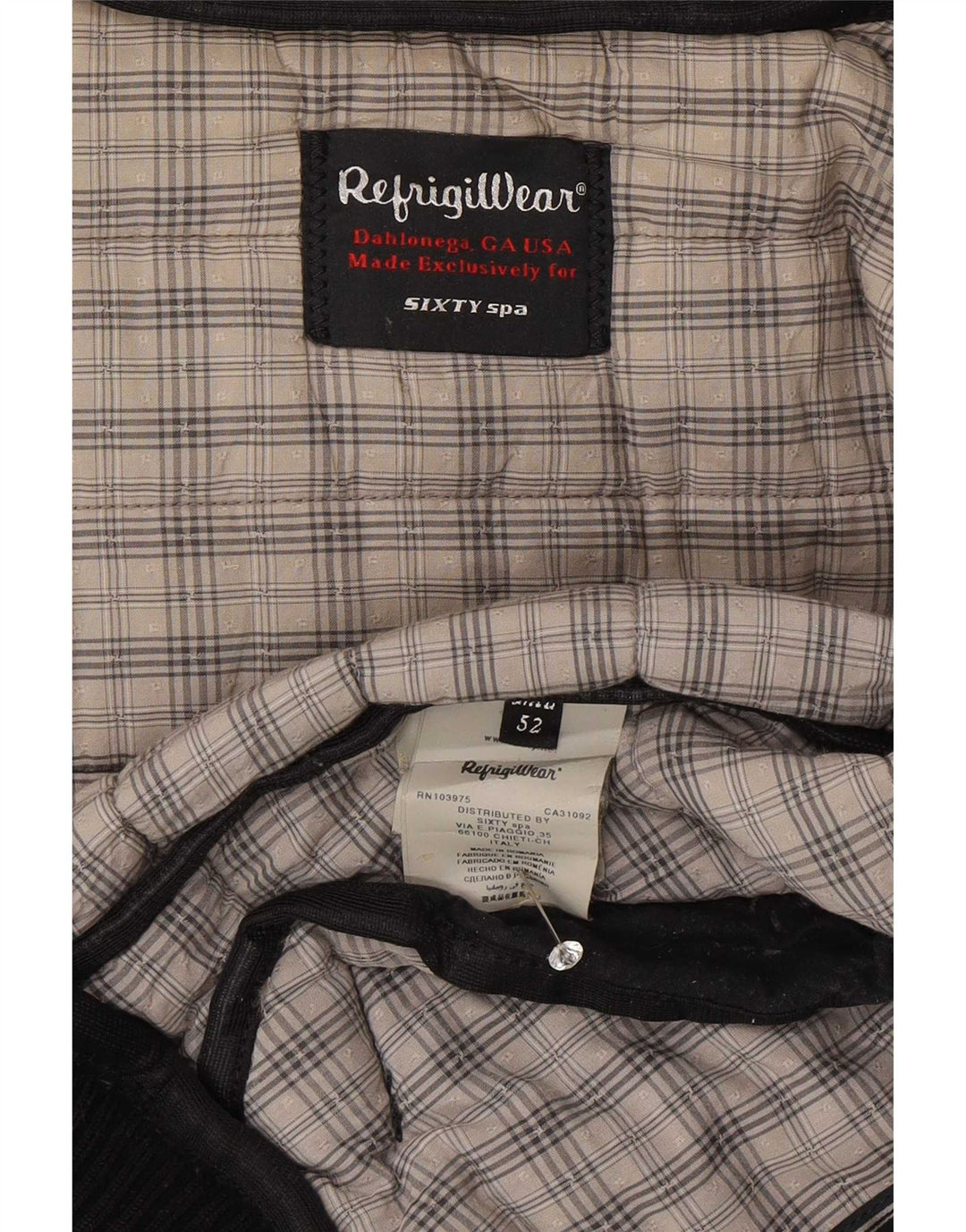 Refrigiwear Мужская утепленная куртка с капюшоном IT 52 Большая темно-синяя полиэстер