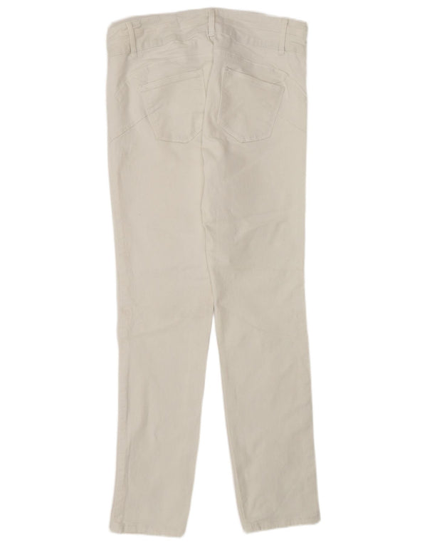 Женские джинсы скинни M&Co UK 12 Medium W30 L30 Белые