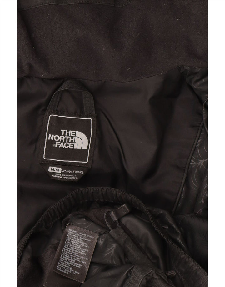 Женская стеганая куртка с капюшоном The North Face UK 14, средний черный полиэстер