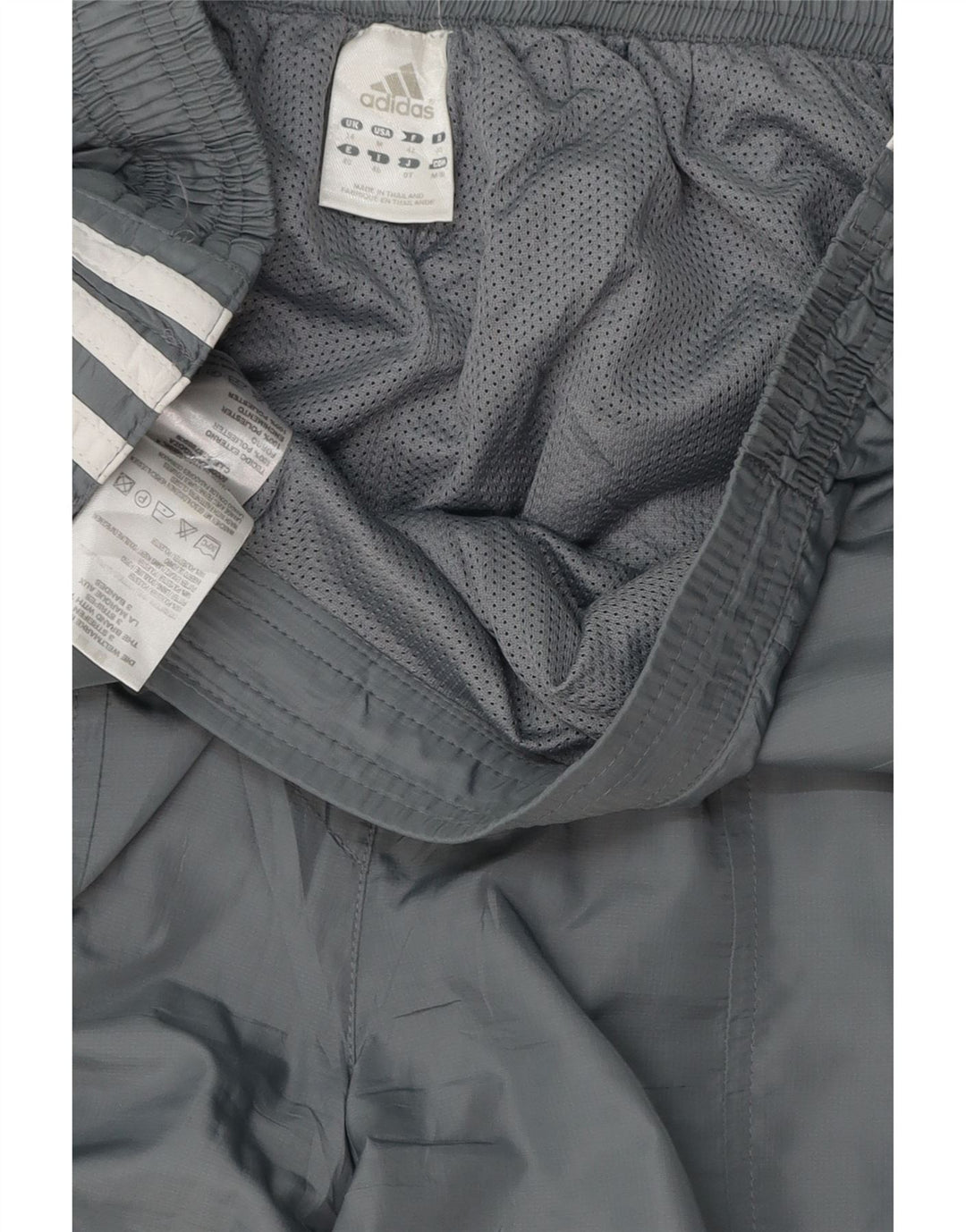 Женские спортивные брюки ADIDAS Joggers UK 14, большой серый полиэстер