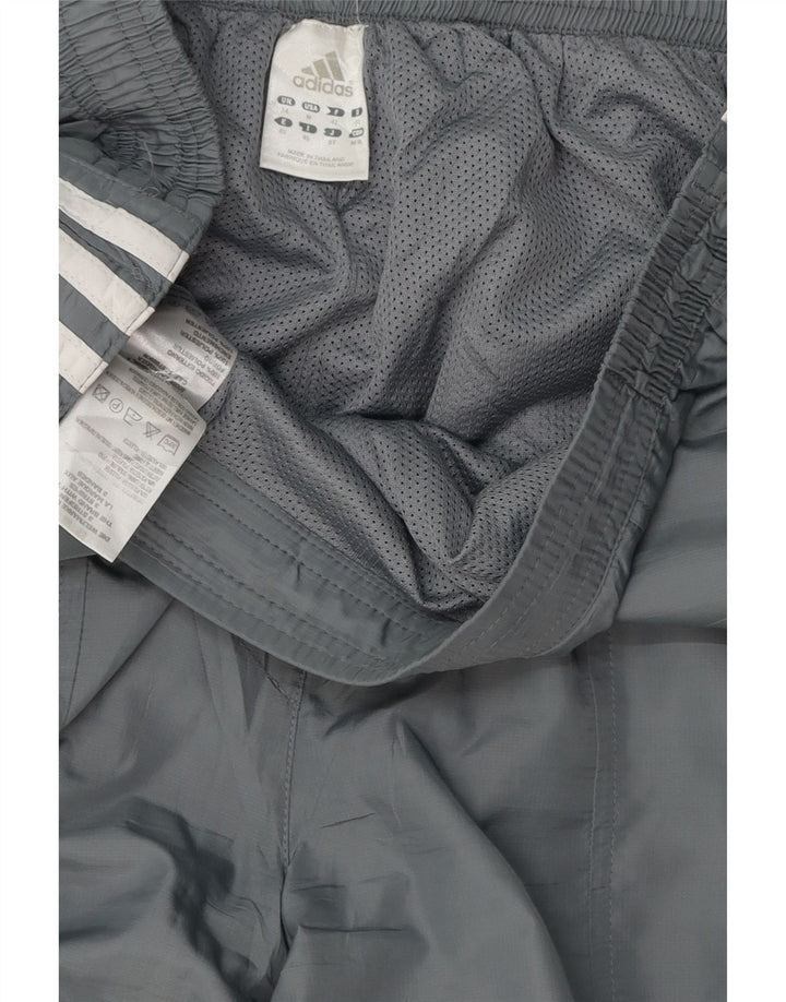 Женские спортивные брюки ADIDAS Joggers UK 14, большой серый полиэстер