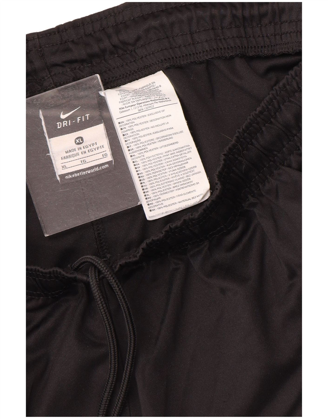 Мужские спортивные шорты Nike Dri Fit XL, черный полиэстер
