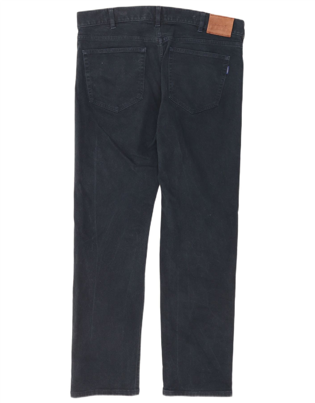 Мужские прямые джинсы Gant стандартного кроя W36 L32 темно-синие, хлопок