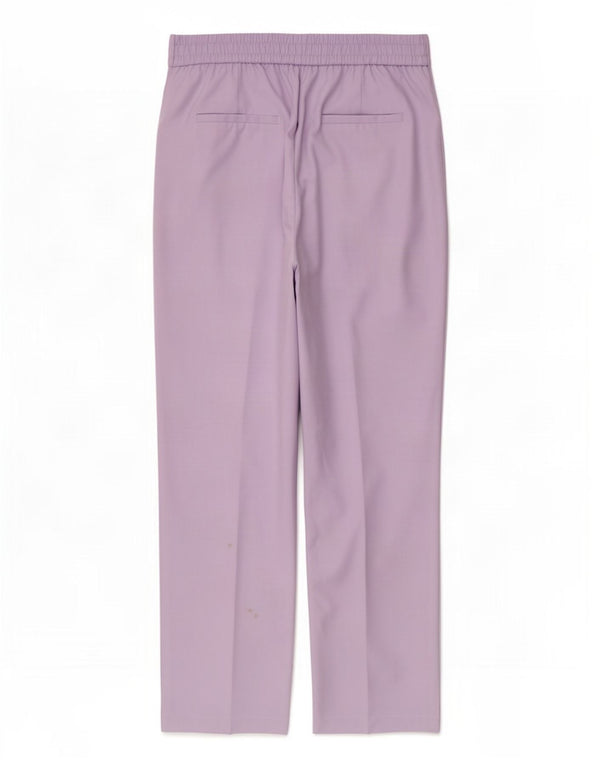 Женские прямые брюки чинос Marks & Spencer UK 16, большие W34 L28, фиолетовые