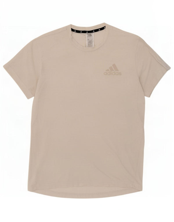 Мужская футболка Adidas Aeroready, большой белый хлопок
