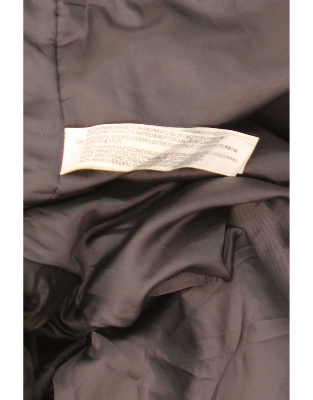 Мужское стеганое пальто с капюшоном Zara UK 38, средний темно-синий, полиэстер