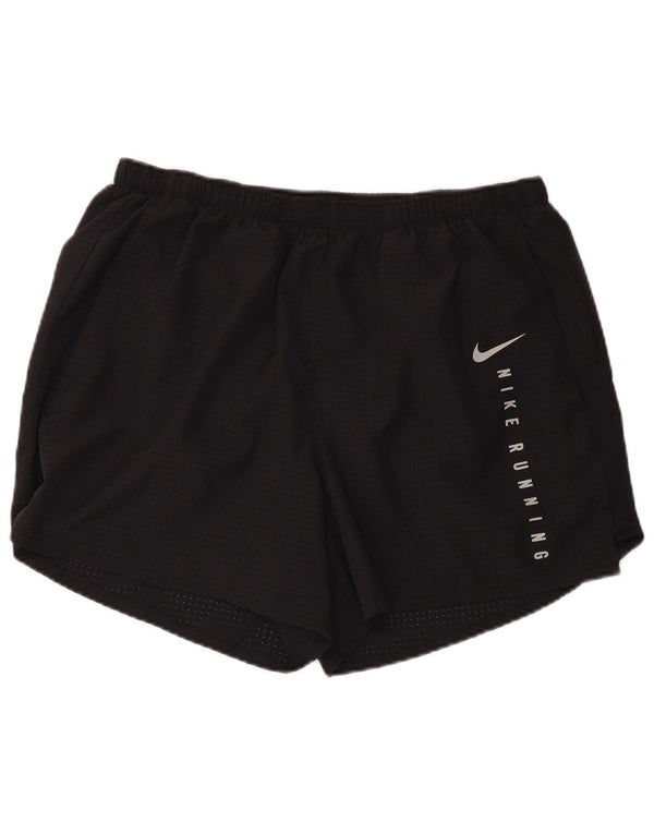 Мужские спортивные шорты NIKE Dri Fit с графическим рисунком XL, черный полиэстер
