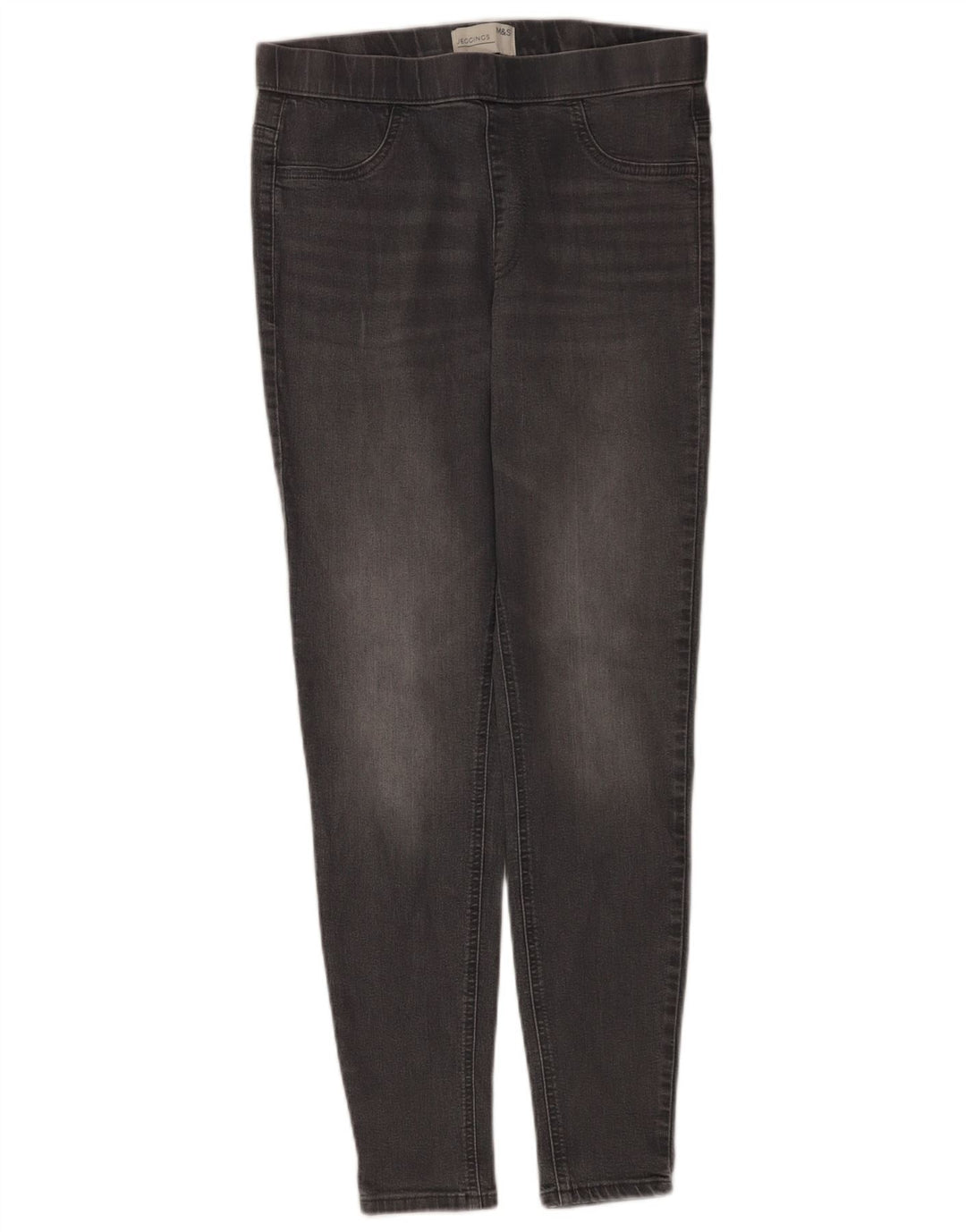 Женские джинсы джеггинсы Marks & Spencer UK 12 Medium W30 L28 Серые хлопковые