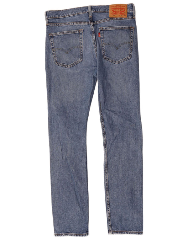 Мужские джинсы скинни Levi's 510 W32 L32 синие, хлопок
