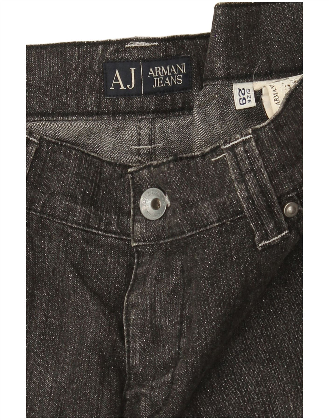 Женские прямые джинсы Armani W29 L28 Серые