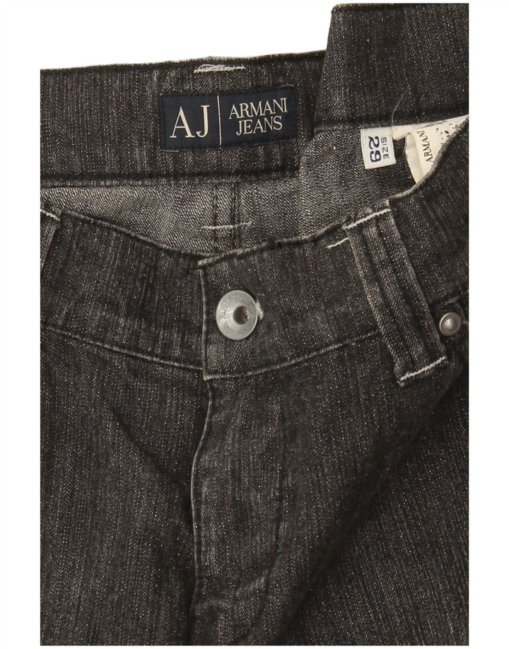 Женские прямые джинсы Armani W29 L28 Серые