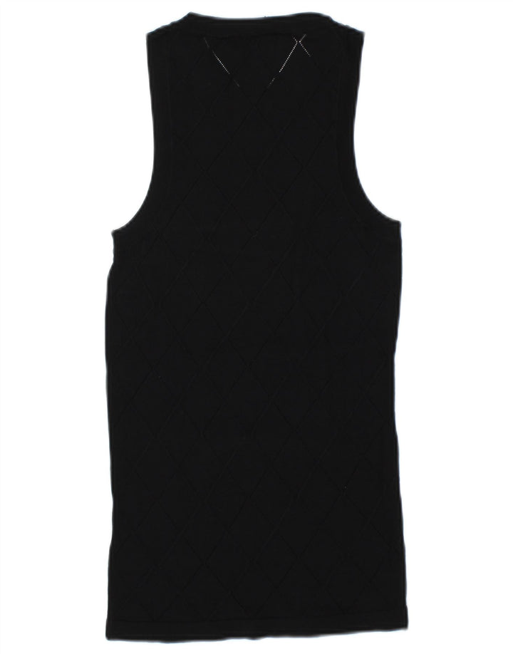 Женский жилет Zara UK 12, средний черный