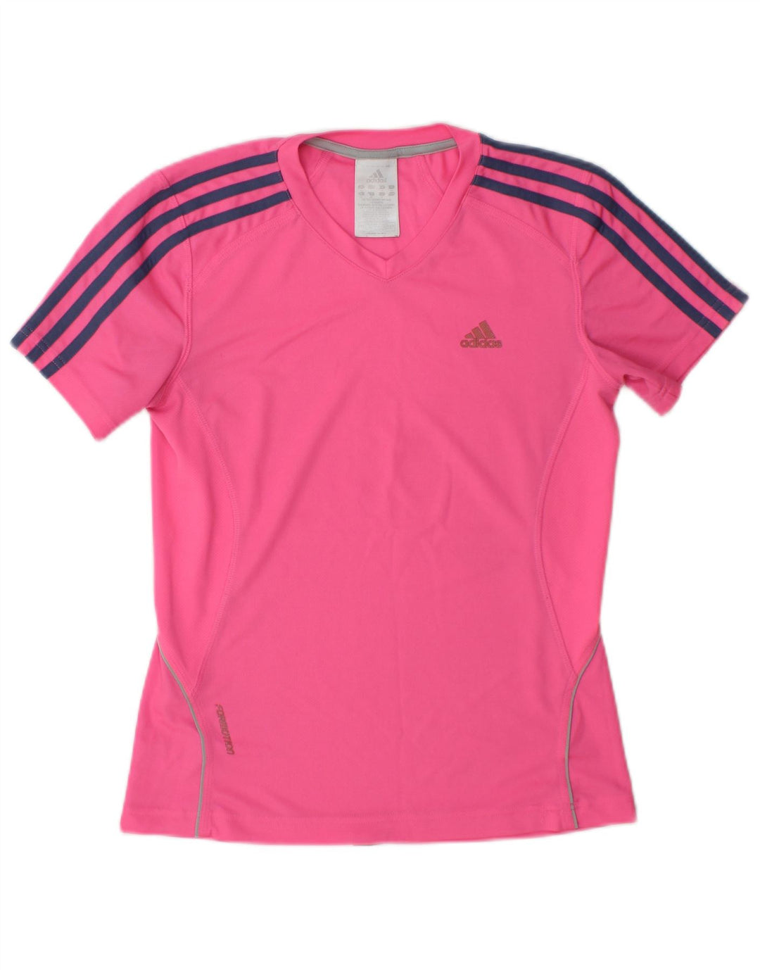 Женская футболка Adidas Top UK 8, маленький розовый полиэстер