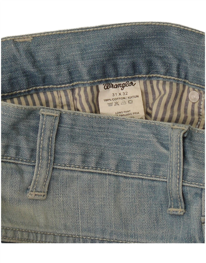 Женские прямые джинсы Wrangler W31 L32 синие, хлопок