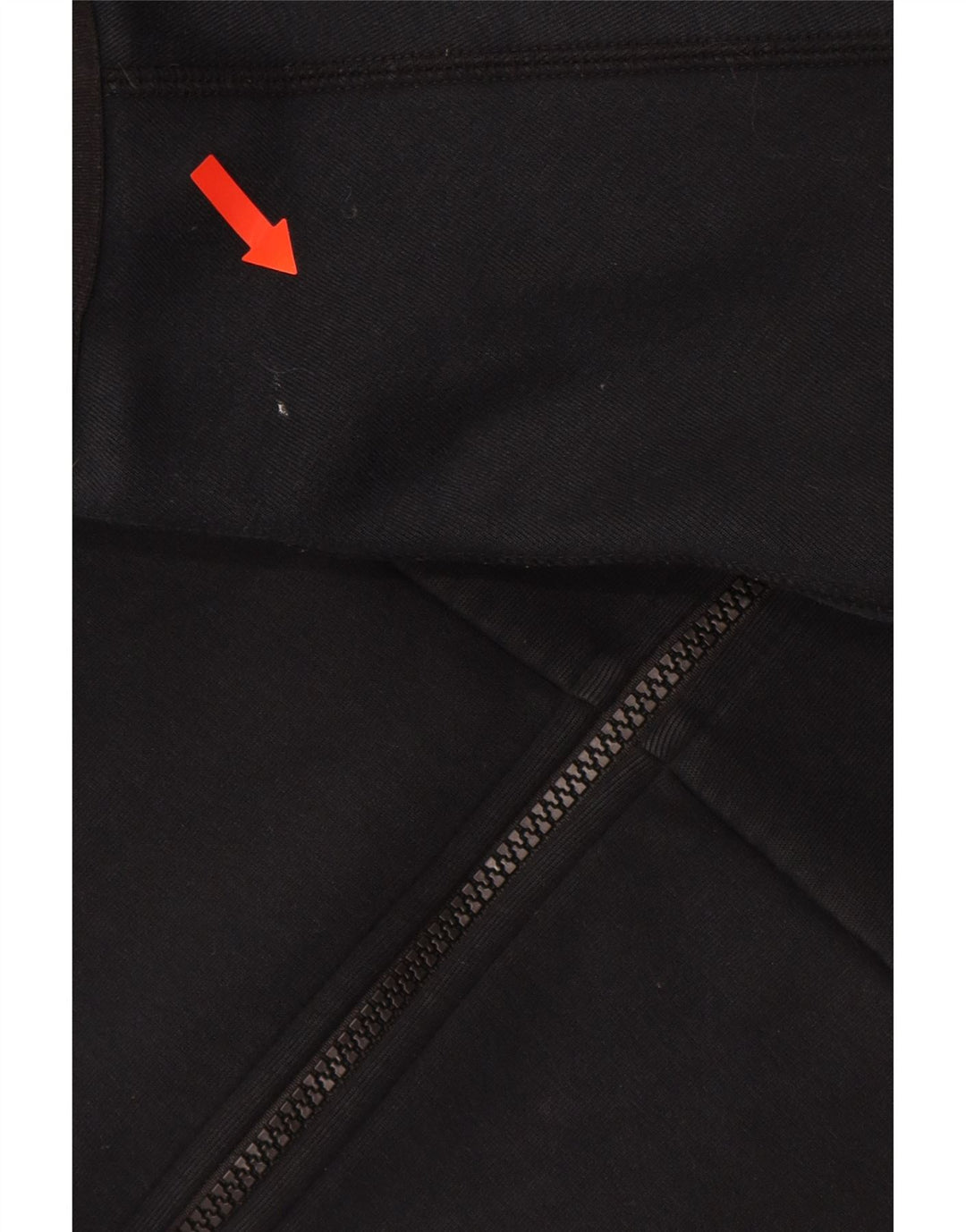 Мужской свитер с капюшоном на молнии NIKE, средний черный, хлопковый