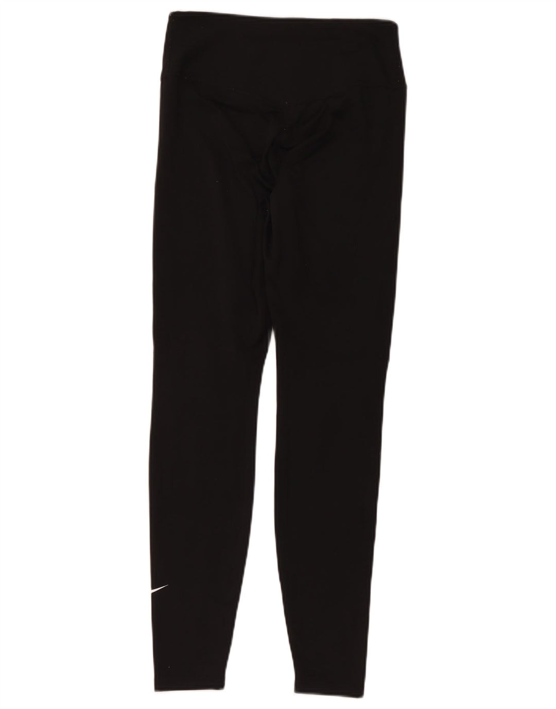 Женские леггинсы Nike Dri Fit UK 14, средний черный полиэстер