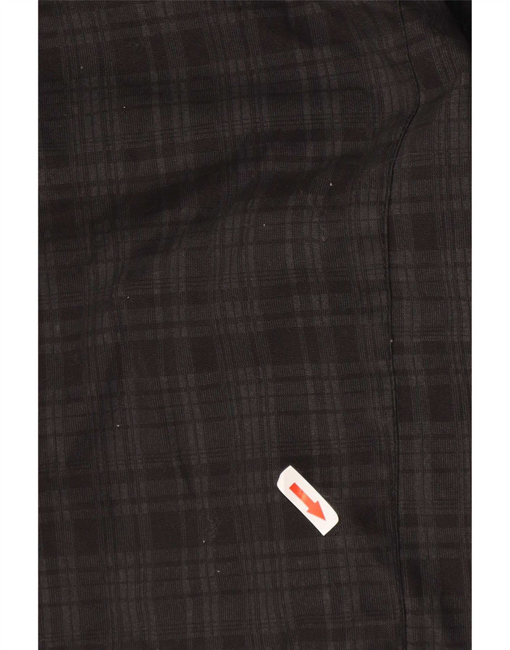 Мужская куртка Tom Tailor с капюшоном UK 44 2XL, хлопок в черную клетку