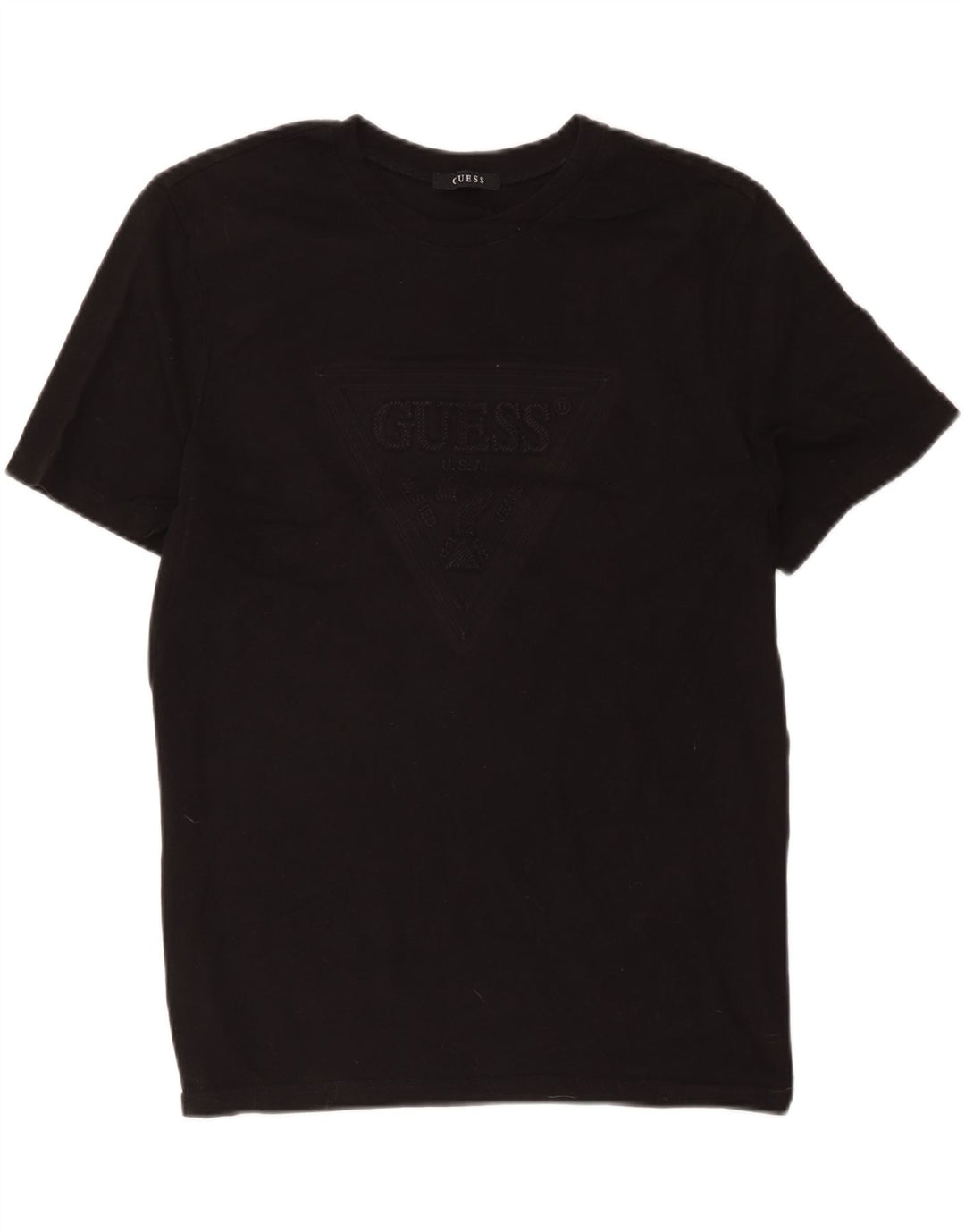 Мужская футболка Guess с рисунком, средний черный
