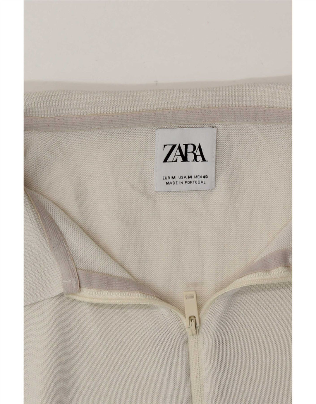 Женская рубашка-поло Zara UK 12, средний бежевый