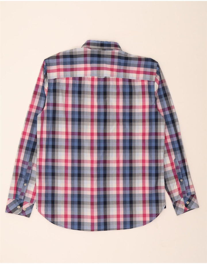 JOULES Mens Classic Fit Shirt Large Multicoloured Check Cotton Vintage Joules and Second-Hand Joules from Messina Hembry 