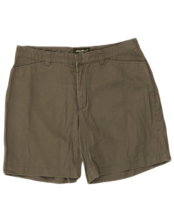 Женские повседневные шорты Eddie Bauer US 6 Medium W30 Хаки Хлопок