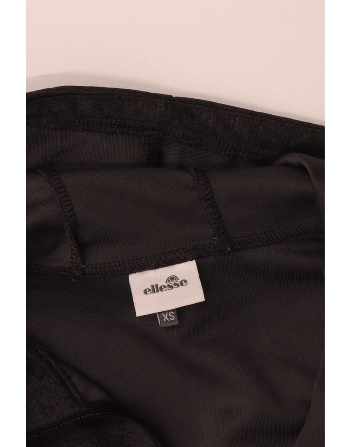 Ellesse Мужской свитер с капюшоном на молнии XS Серый полиэстер