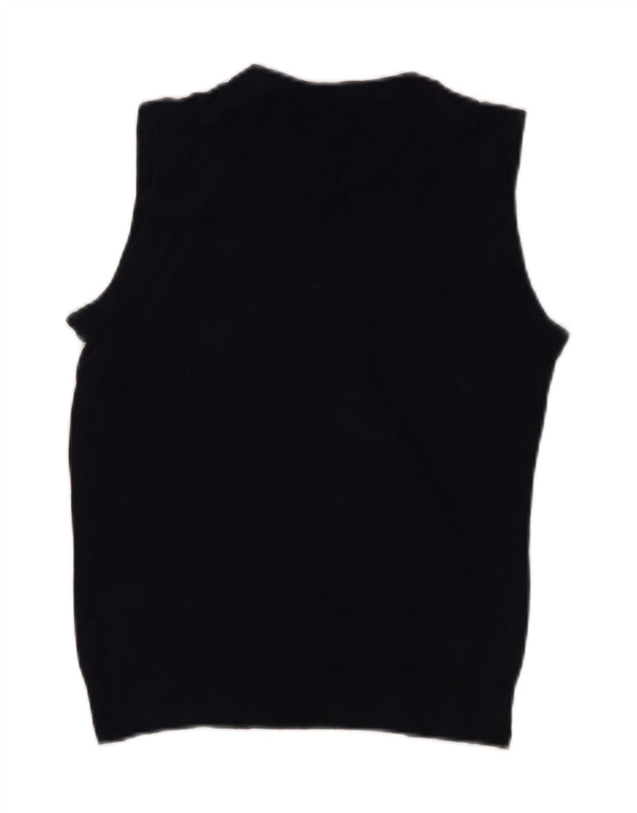 Женская майка-майка J. Crew, маленький размер, темно-синий, хлопковый, UK 8