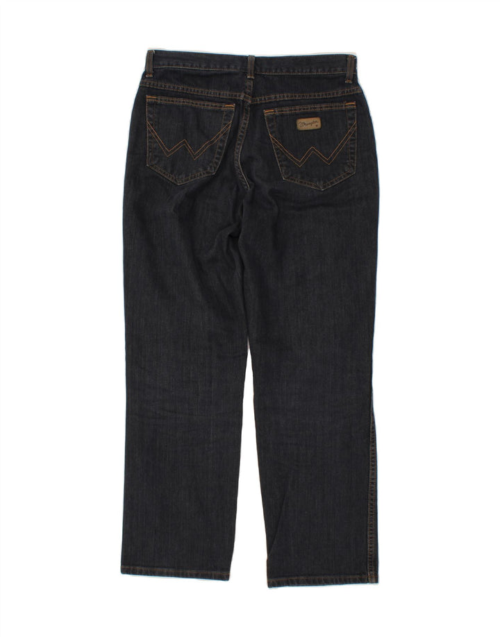 Мужские прямые джинсы WRANGLER W32 L30 темно-синие, хлопок